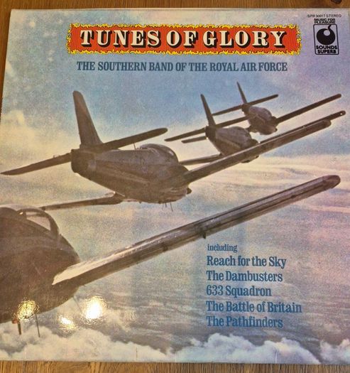 20 x Military marching music vinyl records