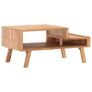 Coffee Table 100x50x45 cm Solid Acacia Wood Image 9