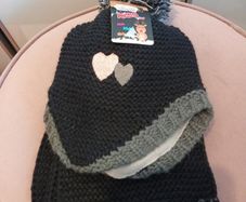 kids scarf &hat set