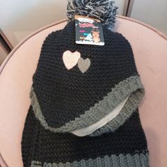 kids scarf &hat set