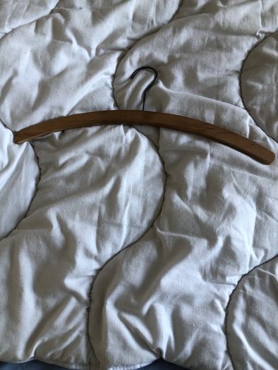 5 Wooden Clothes Hangers