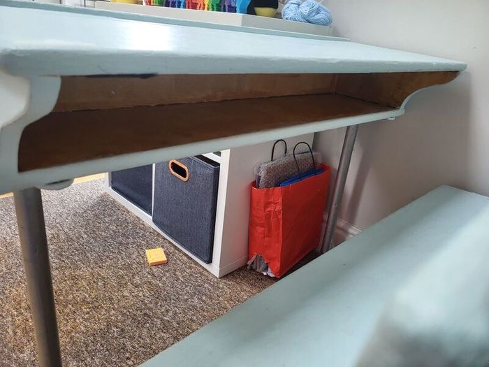 Wooden bench/ kids desk