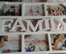 family photo frame new