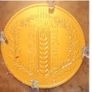 France 250 Euro Gold (.999) Brilliant Uncirculated Coin 2022 - Wheat - Natures de France - Rose Spot Image 2