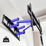 Tv Wall Mount Bracket Tilt Swivel Full Motion 32-85" Image 2