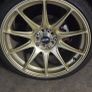 18" Gold alloy wheels Image 3