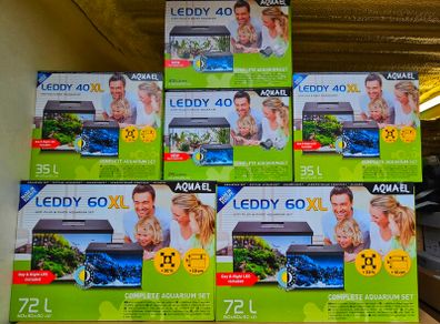 Aquael Leddy 40 Day & Night Set Black