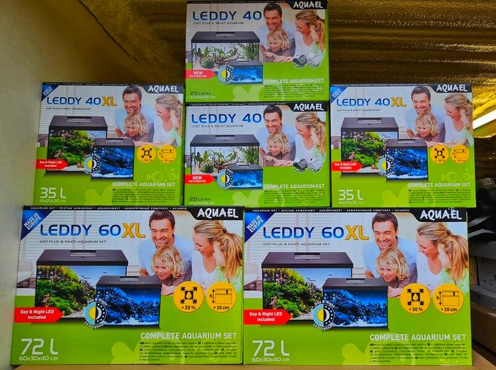 Aquael Leddy 60 Day & Night Set White