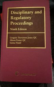 Disciplinary and Regulatory Proceedings 9th Ed