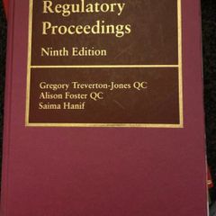 Disciplinary and Regulatory Proceedings 9th Ed