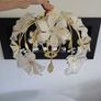 Vintage Hollywood Regency Floral Ceiling Light Image 7