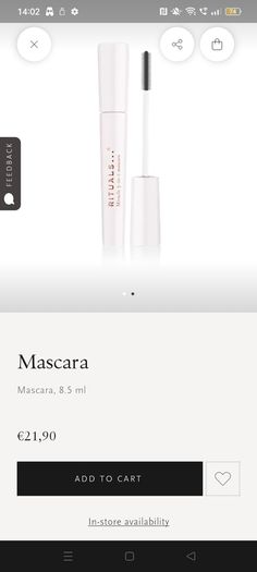 New Rituals Mascara