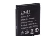 LQ-S1 3.7V 380mAh Rechargeable Battery for Smartwatch