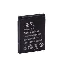 LQ-S1 3.7V 380mAh Rechargeable Battery for Smartwatch