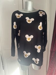 Oxyd black stretchy top size UK14/16 EU42/44 Postage included