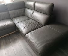 Genuine leather sofa