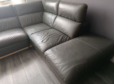 Genuine leather sofa