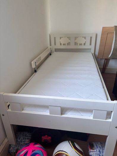 Ikea kids bed with mattress