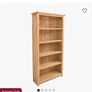 solid pine shelving unit/bookcase Image 2