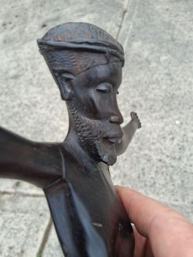 Mid Century Ebony African Corpus Christ