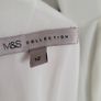 M&S Monochrome 3/4 length jumpsuit with pockets  Sz 12 Uk Image 9