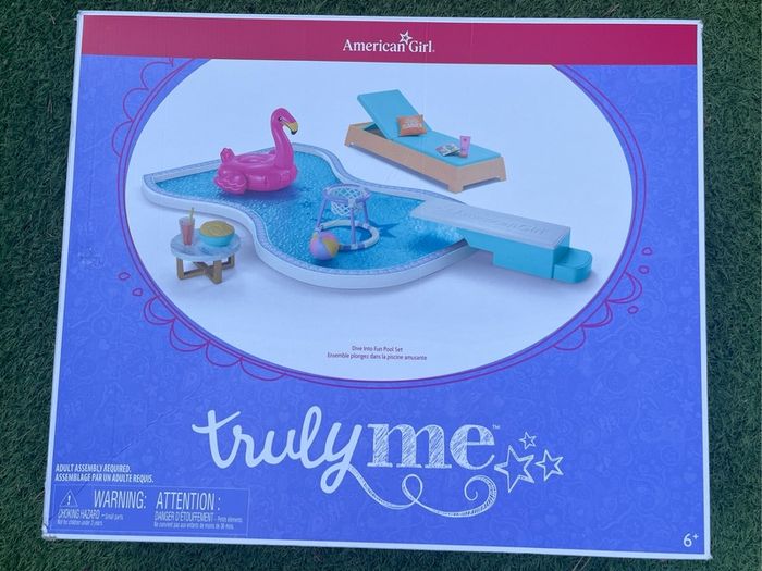 American Girl Doll The Dive into Fun Pool Set is a Truly Me accessory set