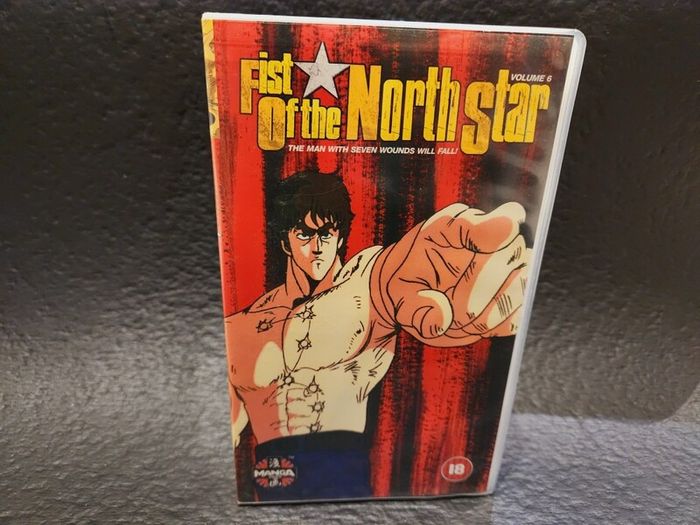 Fist of the North Star Vhs Volume 6 1999 Anime English