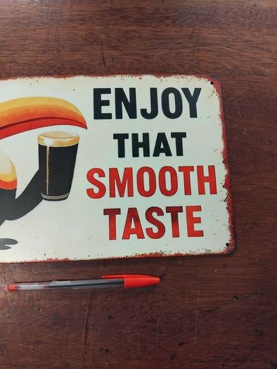 Tin Guinness Sign