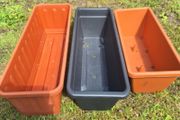 Garden Plant Pots Window Boxes Set of 3