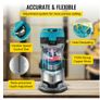 Electric Hand Wood Trimmer Router Image 3