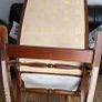 Solid Wood Rocking Chair Image 4