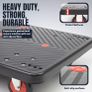400kg capacity Platform Truck Heavy Duty Trolley with 2 bungee cords with hooks Multipurpose Utility Trolley - Versatile Folding Image 7