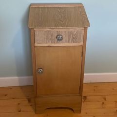 Modern Bedside Cabinet / Nightstand  + Cupboard Storage