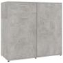 Sideboard Concerte Grey 160x36x75 cm Chipboard Image 3