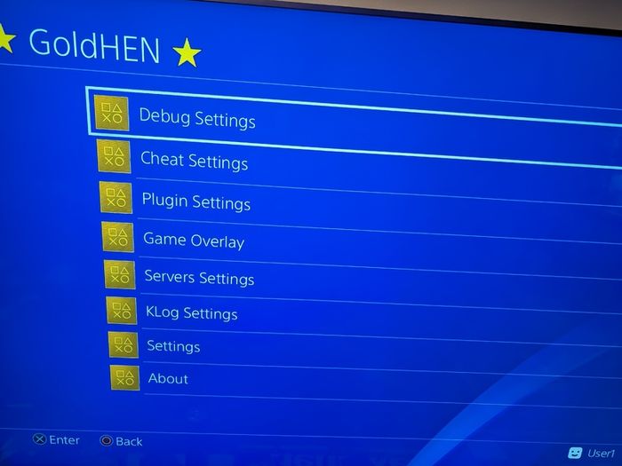 Ps4 slim goldhen