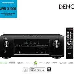 Denon AVR-X1000 surround network AV receiver