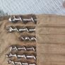 19 vintage US and UK wood drill bits, with wrap, D18 post 7e Image 9