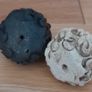 Two Handmade clay sheep figures Image 2