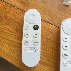 Pair of Google Chromecast with Google TV (4K) dongles