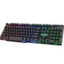 New iMICE AK600 3-color Backlight Spalshproof Wired USB Gaming Keyboard Black Image 3