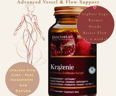 Circulation and Vessel Support for Women  Doctor Life Circulation | Premium Flow and Comfort Formula | 2028 Expiry | Ships from Ireland