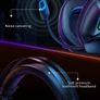 Gaming Headset for PS4 PS5 PC Xbox One Switch, Over Ear Headphones with Surround Sound, Noise Cancelling Mic, Suspension Headband (FREE POSTAGE) Image 2