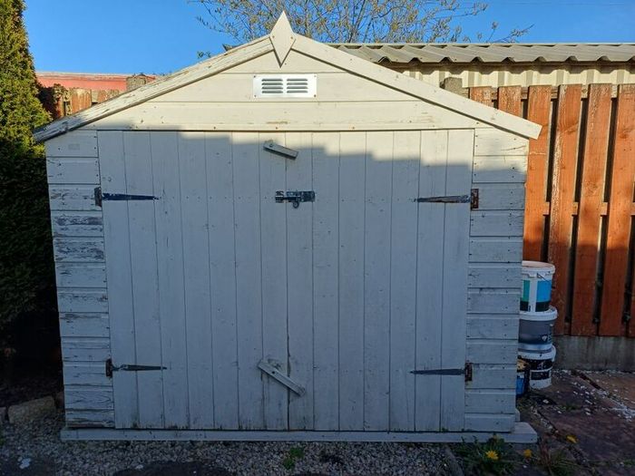 Garden bike shed