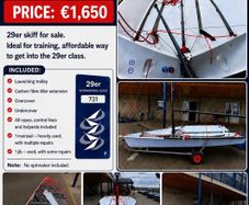 29er Skiff - Sail No. HKG 164 / Hull No. 731