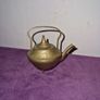 Small brass teapot ornament Image 2