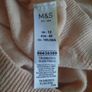 Lambswool blush pink jumper Marks and Spencer UK 12 in very good condition with no issues see last two photos for exact measurements FREE STANDARD POSTAGE INCLUDED Image 4
