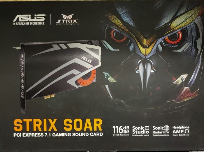 Asus Strix Soar soundcard for sale....