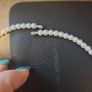 Pearl cross chocker pendant Free post. Image 2