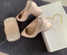 Marco Tozzi -shoes size 38 & matching bag.