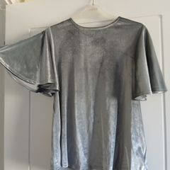 Dressy velvet top